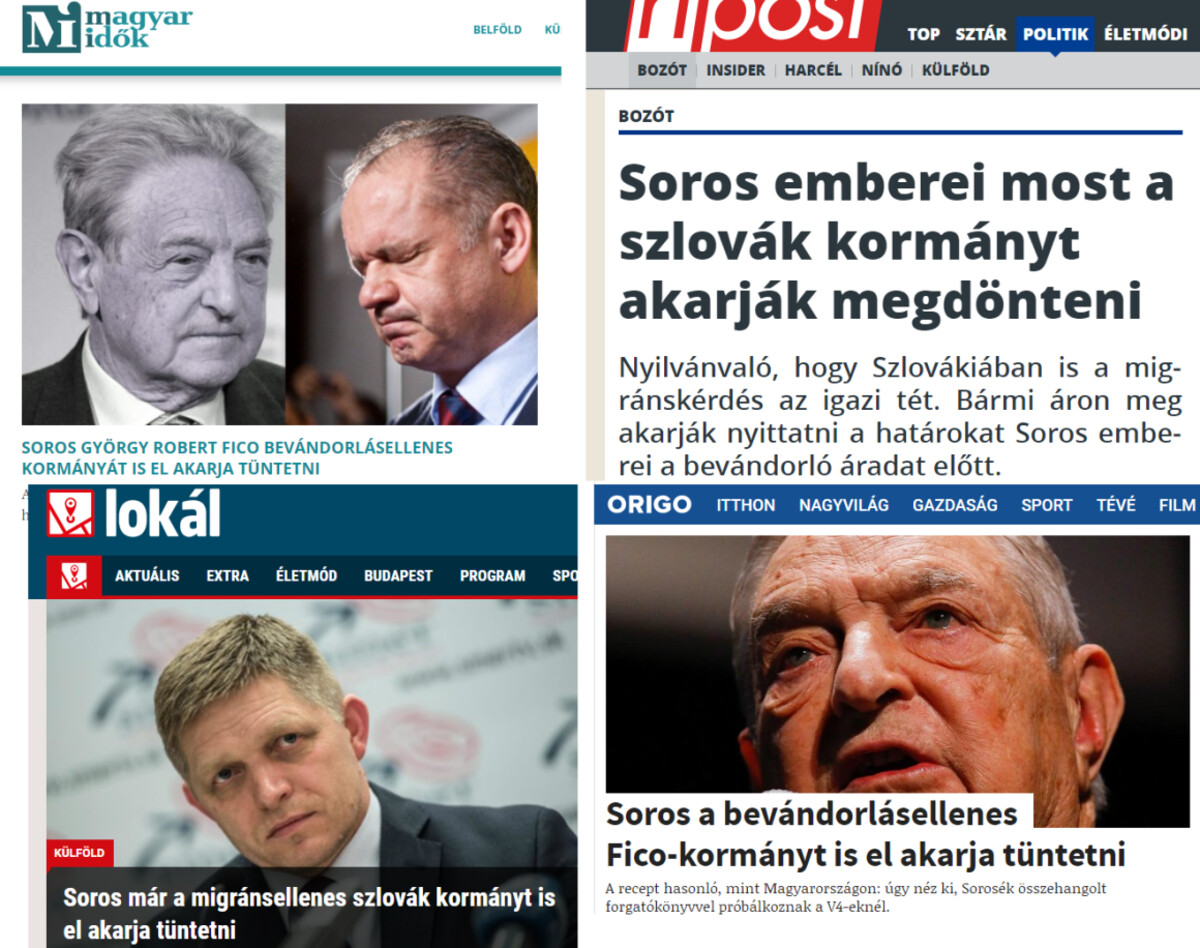 Soros emberei most a szlovák kormányt akarják megdönteni