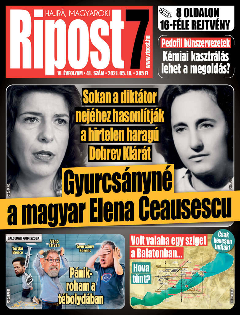 "Gyurcsányné a magyar Elena Ceaucescu"